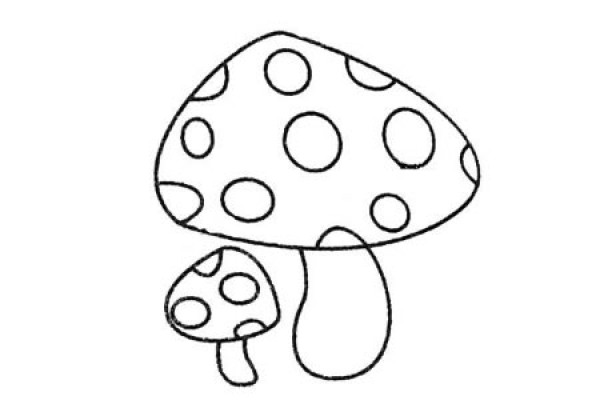 Mushroom simple drawing tutorial