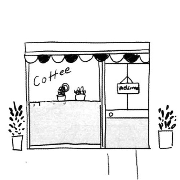 Petty bourgeois coffee house