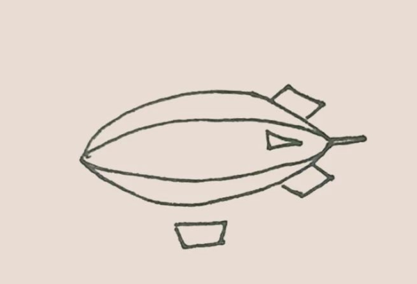 How to draw an airship