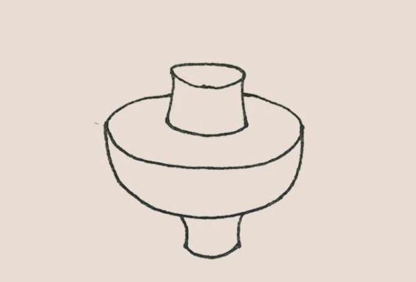 Simple drawing of hot pot