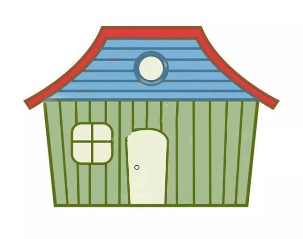 3 beautiful simple drawing pictures of small houses