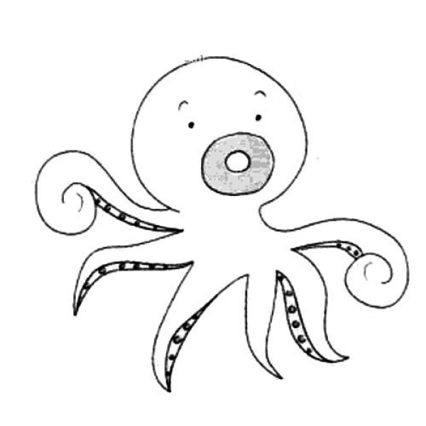 How to draw animals Octopus