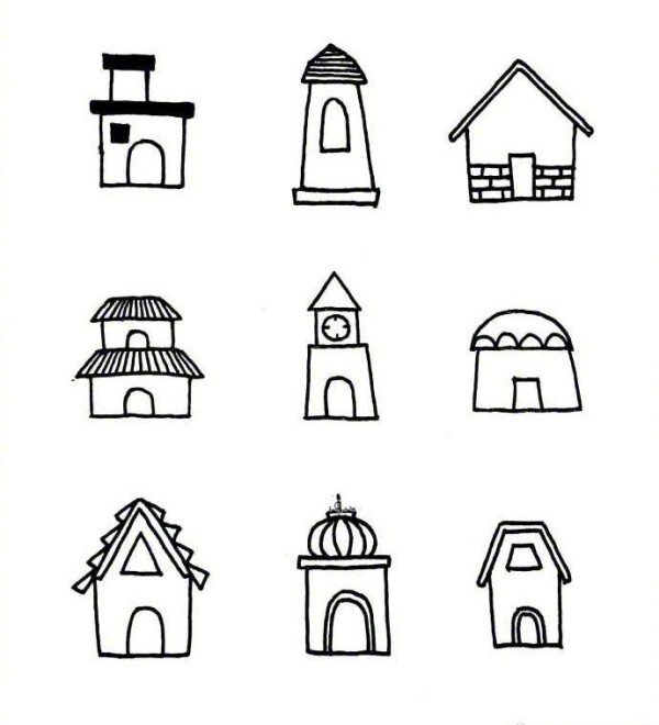 How to draw 81 houses