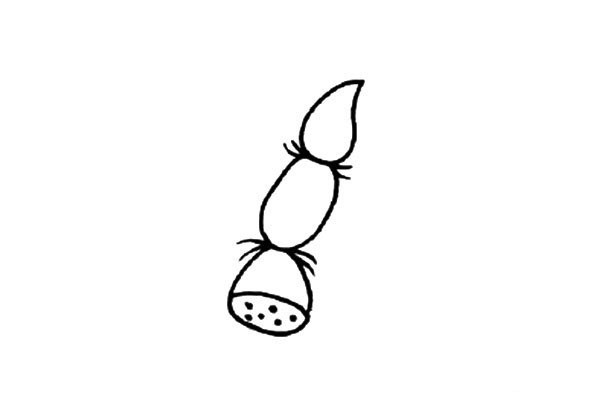 Simple drawing pictures of commonly eaten vegetables