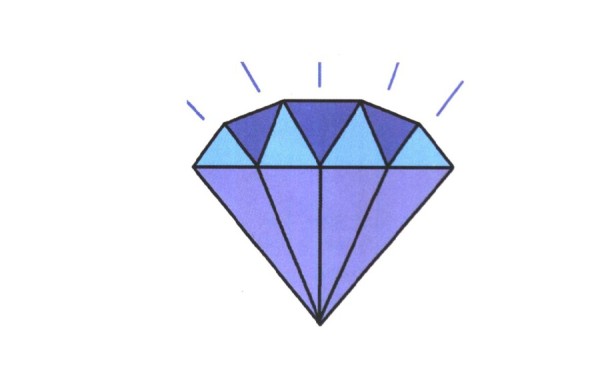 Decomposition of the drawing method of sapphire simple drawing