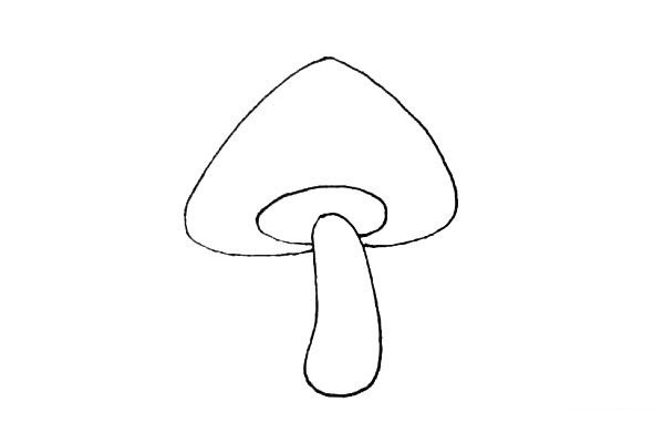 How to draw beautiful mushrooms