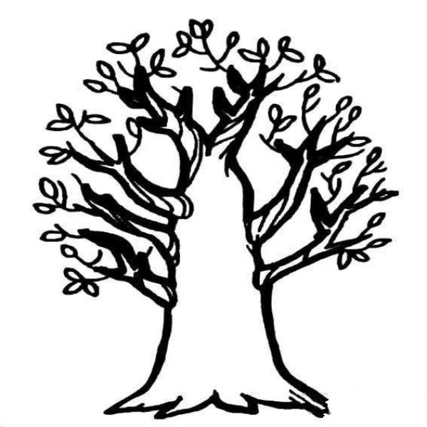 About simple tree drawing pictures