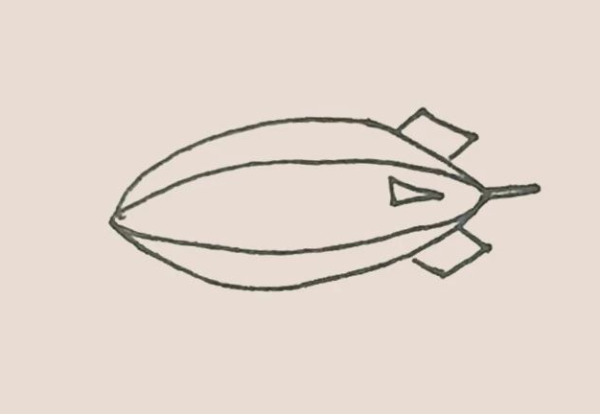 How to draw an airship