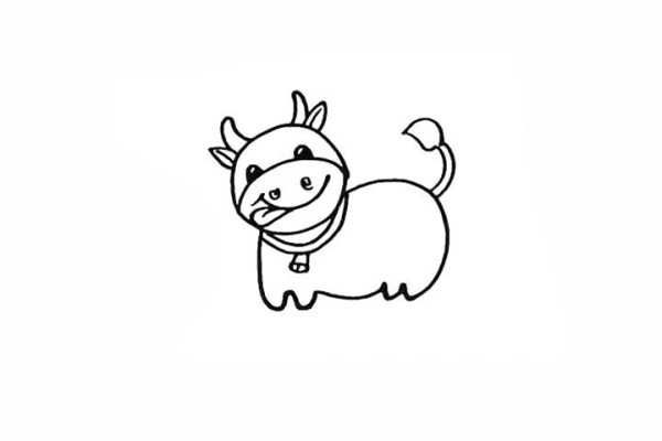 How to draw a cow