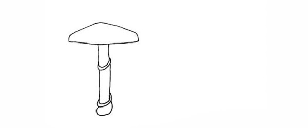 A set of simple drawing tutorials for mushrooms