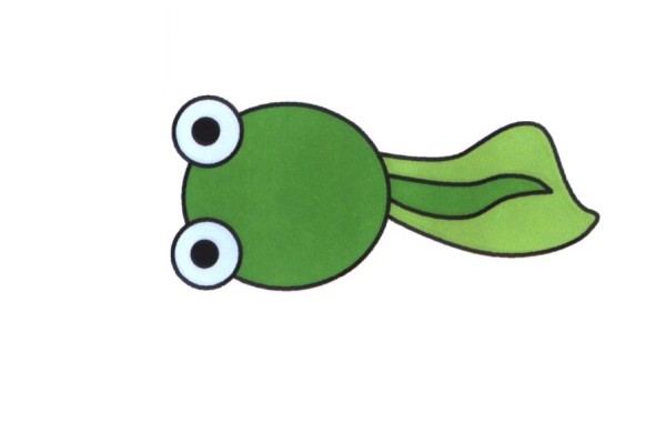 Tutorial on how to draw cute tadpoles in simple strokes