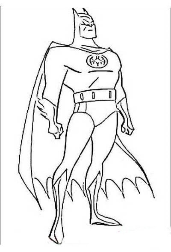 Simple and easy drawing pictures of Batman characters