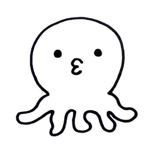 Learn to draw octopus video tutorial