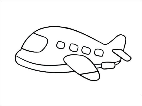 How to draw an airplane