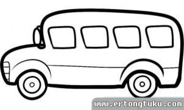 Kindergarten yellow school bus simple drawing step by step tutorial