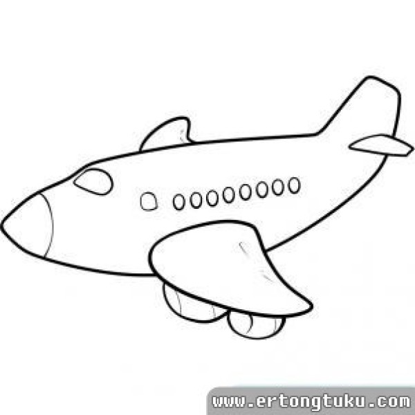 Simple drawing tutorial of small aircraft