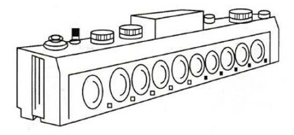 Stereo camera simple drawing picture