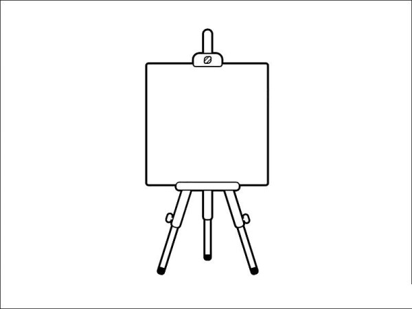 Easel simple drawing tutorial