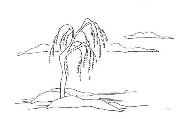 Introduction to how to draw a big tree in simple strokes