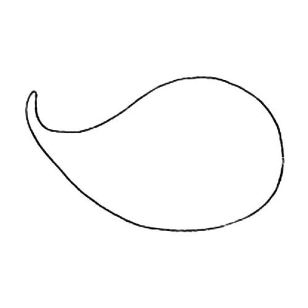 Animal simple drawing whale