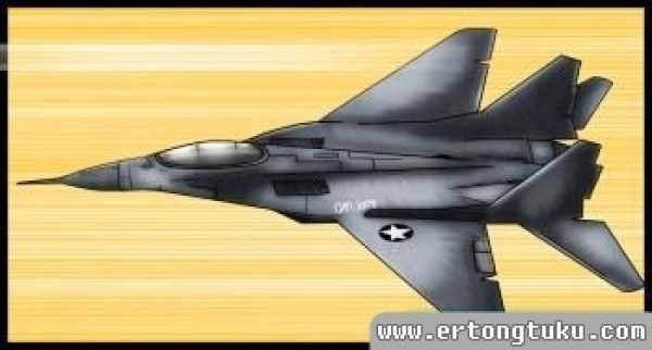 Super combat aircraft simple drawing step by step diagram