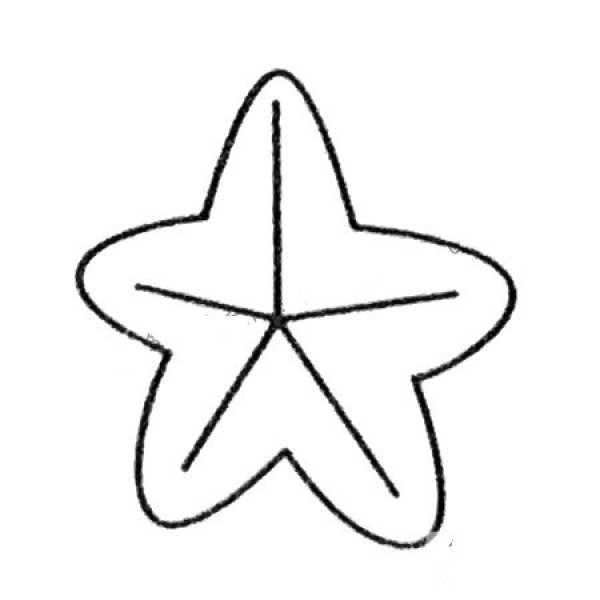 A complete collection of simple strokes of carambola and the steps of how to draw it