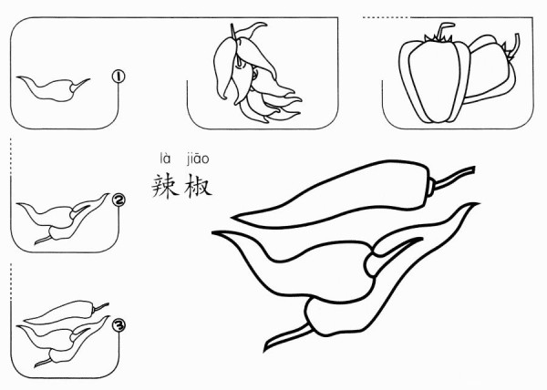 How to Draw a Chili Pepper