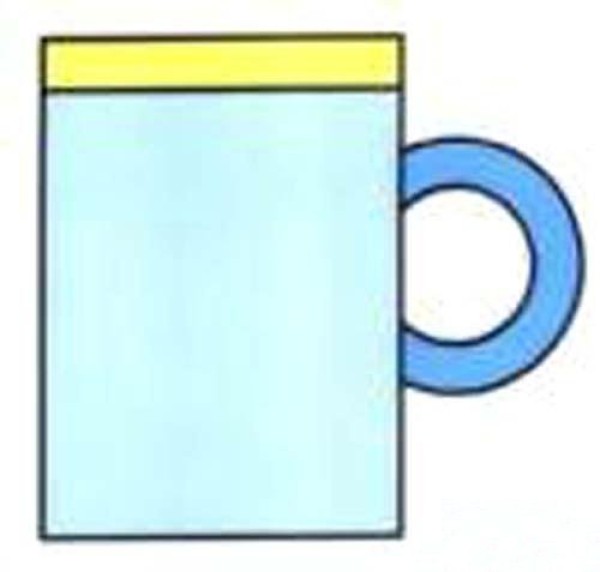 Kindergarten color cup simple drawing picture