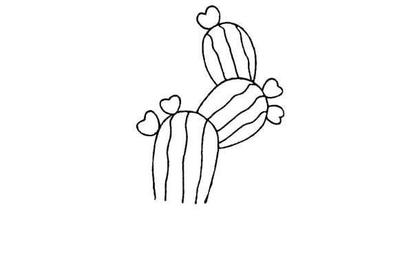 Learn to draw a beautiful potted cactus in four simple steps