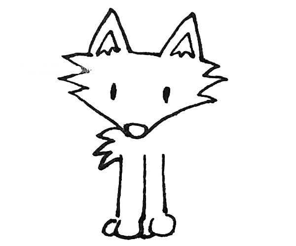 Draw a fox in 7 steps