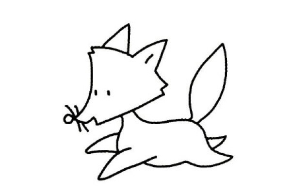 Complete collection of fox simple drawings and drawing steps