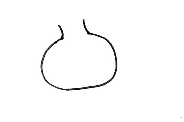 Learn to draw pomegranate with simple strokes