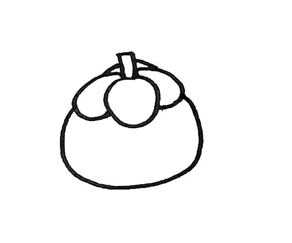 Learn to draw mangosteen