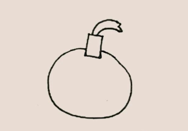 bomb simple drawing