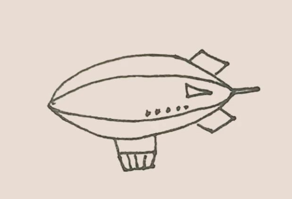 How to draw an airship