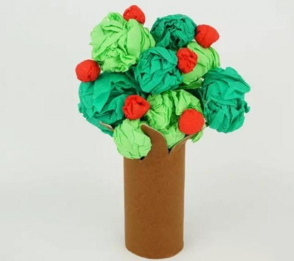 Kindergarten Lesson Plan Paper Ball Apple Tree