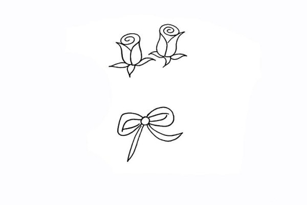 How to draw a rose