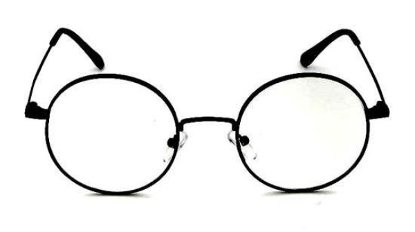 Simple drawing pictures of childrens round glasses