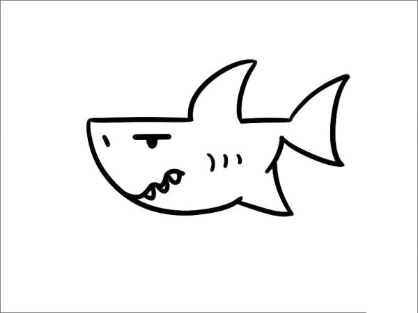 A complete collection of simple strokes of sharks