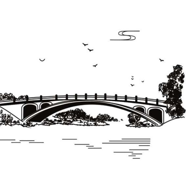 Zhaozhou Bridge simple strokes