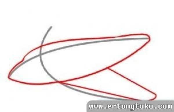 Boeing airplane cartoon simple drawing tutorial