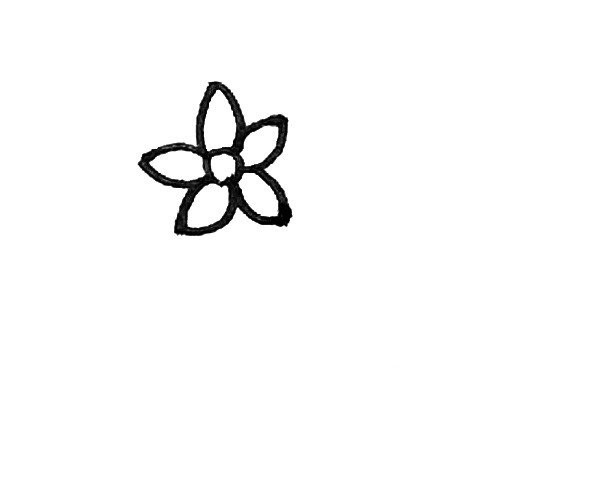 Learn to draw simple daffodils