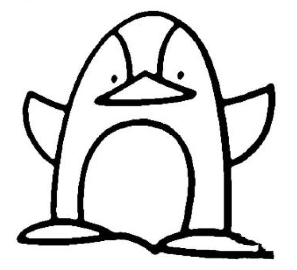 How to draw a penguin