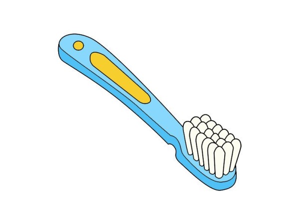 Toothbrush simple strokes