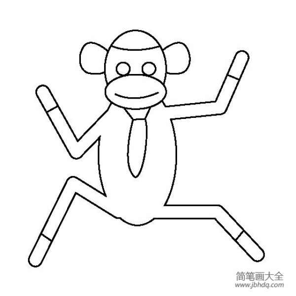 Childrens Toy Pictures Sock Monkey Simple Drawing Pictures