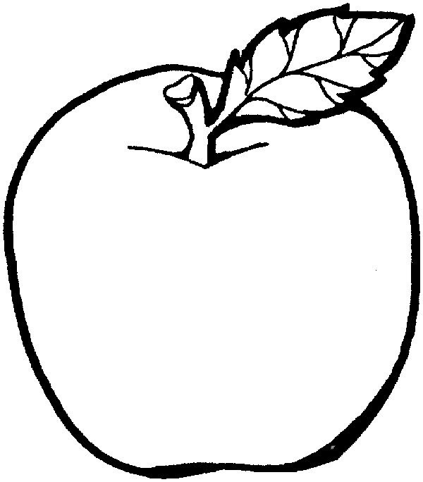 Teach your baby to draw an apple