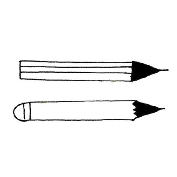 Simple drawing pictures about pens