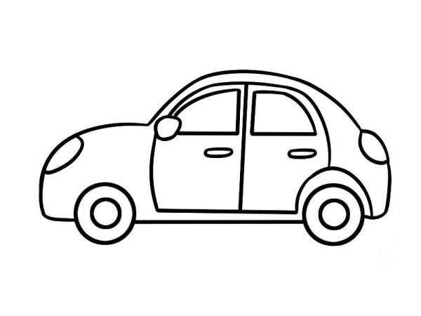 car simple drawing