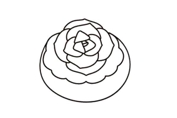 Beautiful succulents simple drawing 7