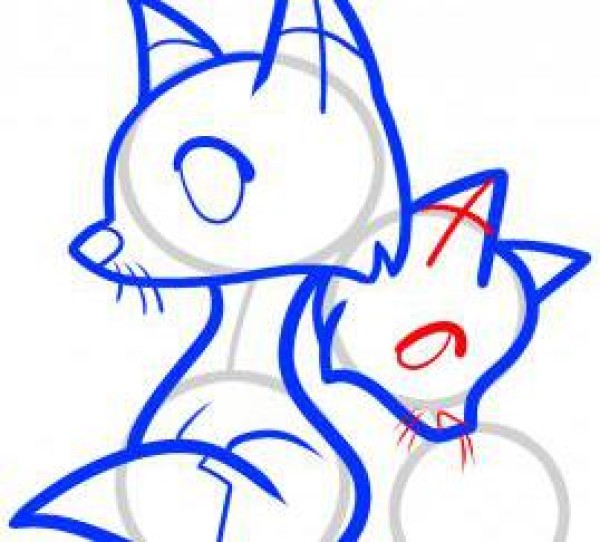 Fox drawing tutorial